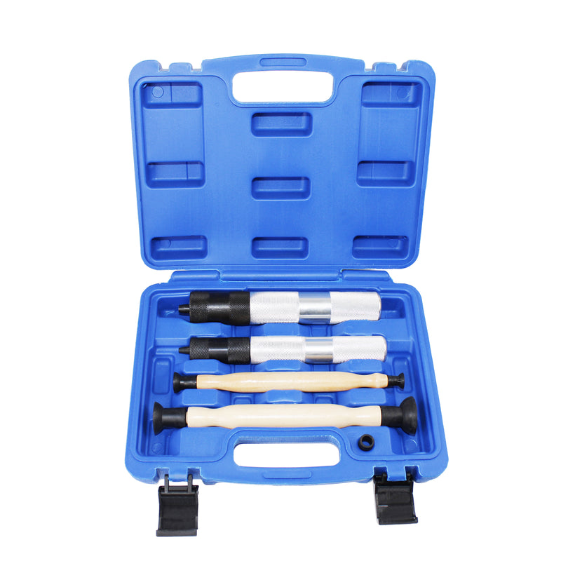 Valve Spring Compressor Tool Kit with Valve Lapping Tools, Fitting Valve retainers 0.2" to 0.3" and 0.3" to 0.4"