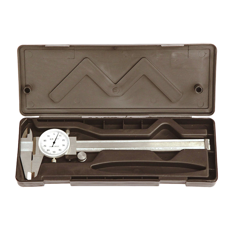 0- 6" Stainless 4 Way Dial Caliper .001" Shock Proof