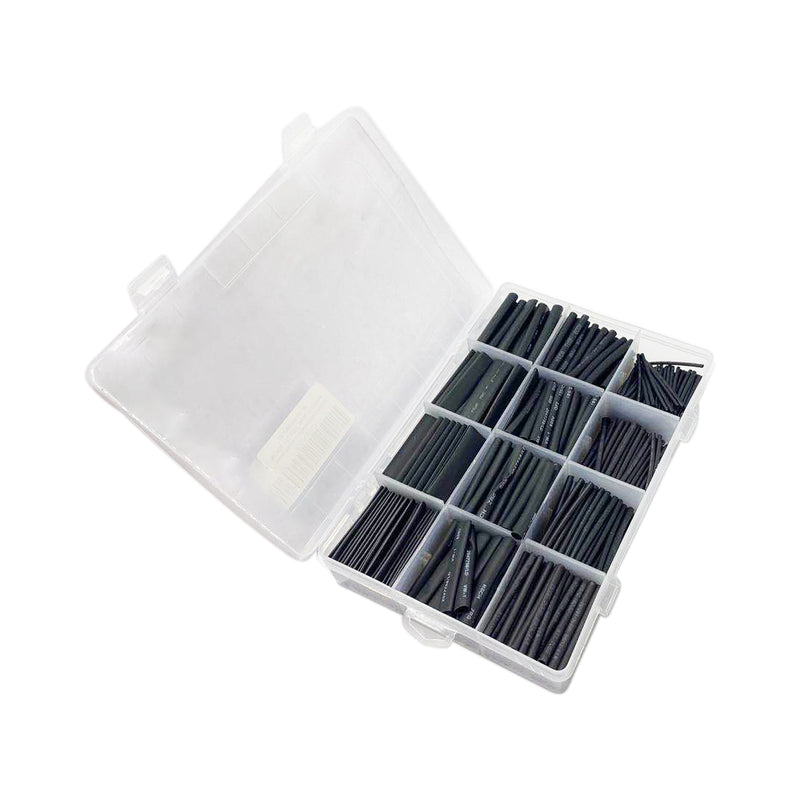 560PCS Heat Shrink Tubing 2:1,12 Sizes Electrical Wire Cable Wrap Assortment Electric Insulation Heat Shrink Tube Kit with Box
