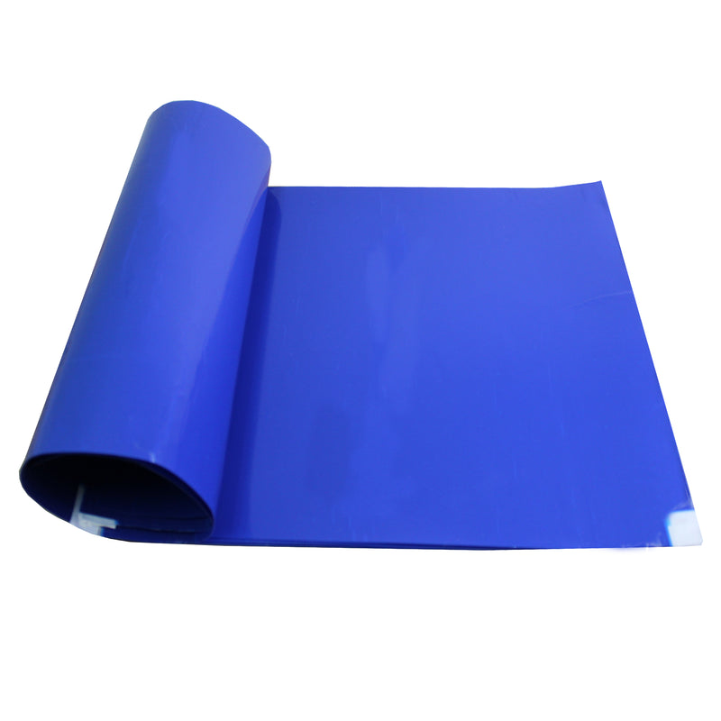 4 Mats of 30 Sheets Blue Adhesive Mat 18" x 36" for Cleanroom, Laboratory, Hospital, 4 Mats/Box