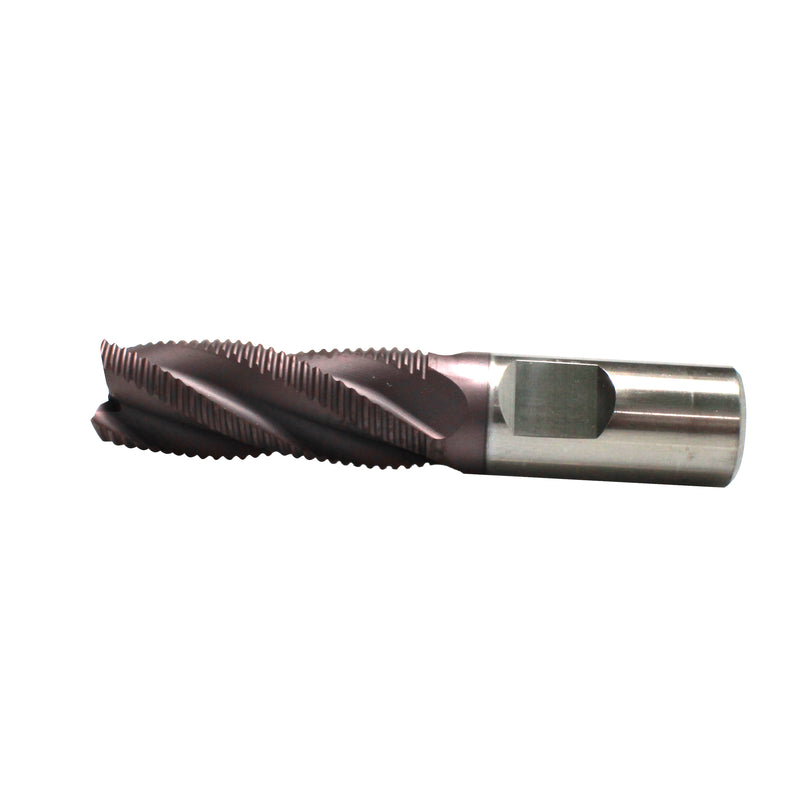 Standard Tooth M42 8% Cobalt Tialn Roughing End Mill 5/8" * 5/8" * 1-5/8" * 3-1/4"