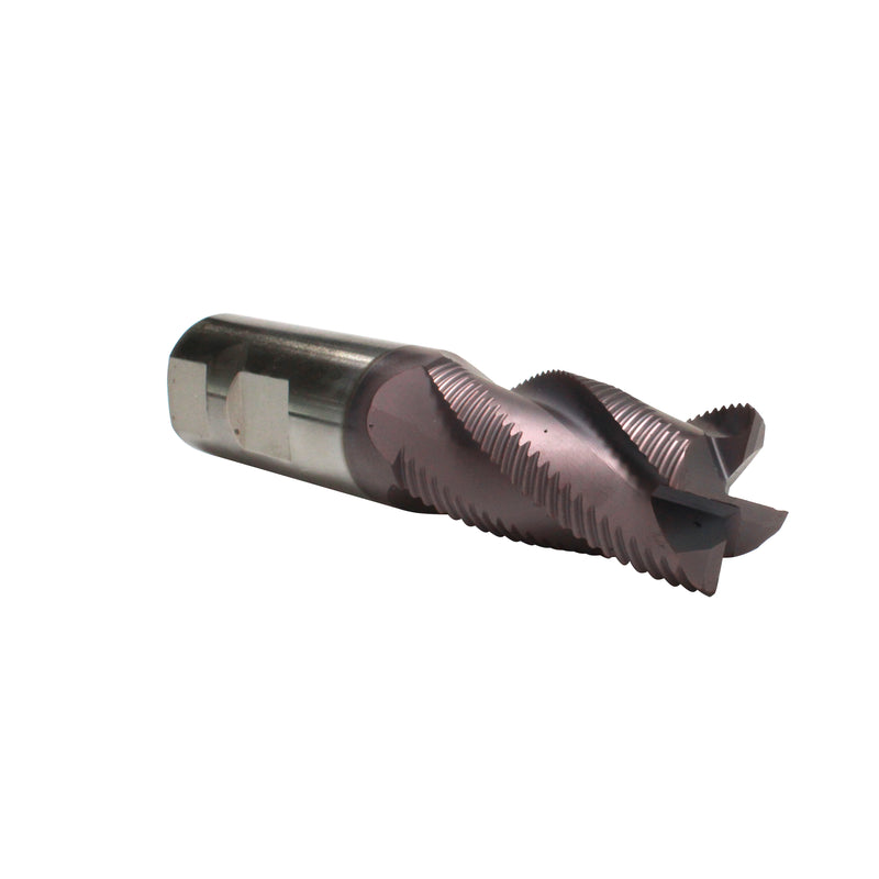 Standard Tooth M42 8% Cobalt Tialn Roughing End Mill 1" * 1" * 2" * 4-1/2"