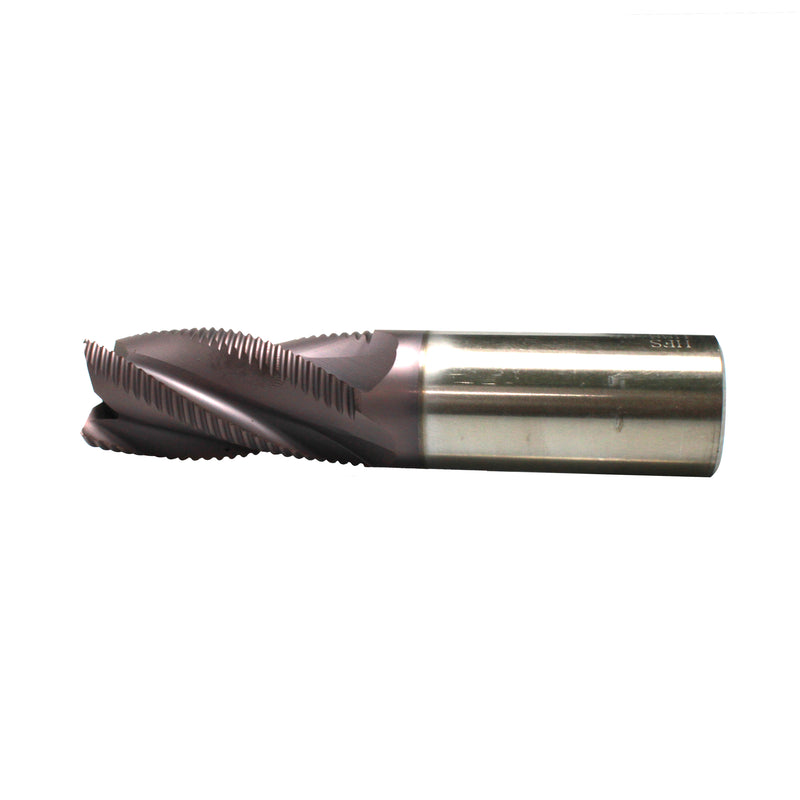 Standard Tooth M42 8% Cobalt Tialn Roughing End Mill 1" * 1" * 2" * 4-1/2"