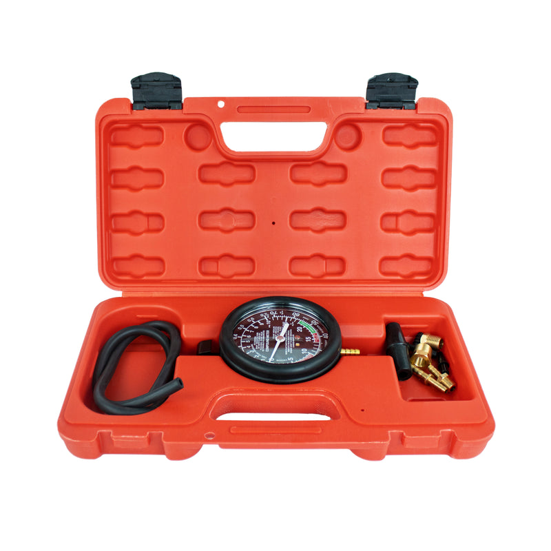 Carburetor Carb Valve Fuel Pump Pressure & Vacuum Tester Gauge Test Kit