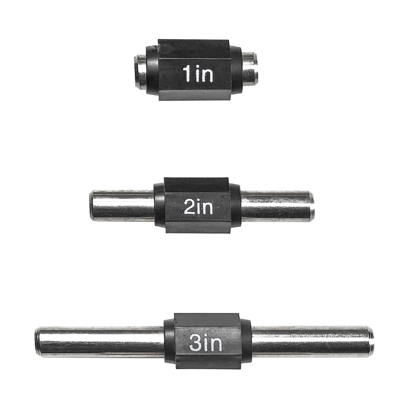 0-4" x 0.0001" 4pcs Premium Outside Micrometer Set Solid Metal Frame Carbide Tip