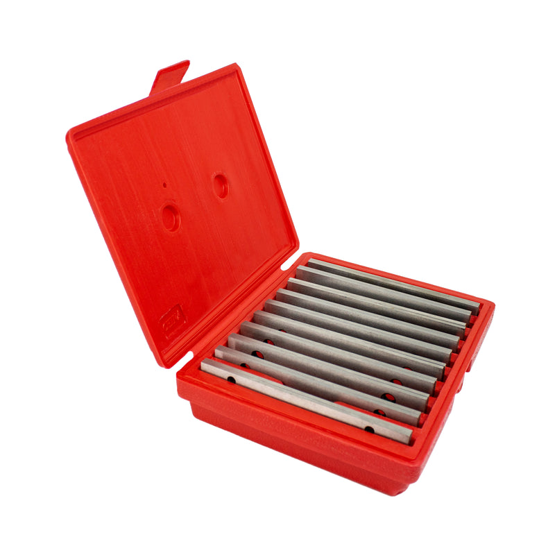 10 Pair 1/8" Steel Parallel Set 10 Pair Parallels .0002" Hardened