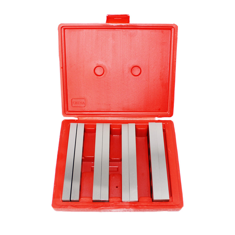 4 pair 1/2" Steel Parallel Set 10 Pair Parallels .0002" Hardened New
