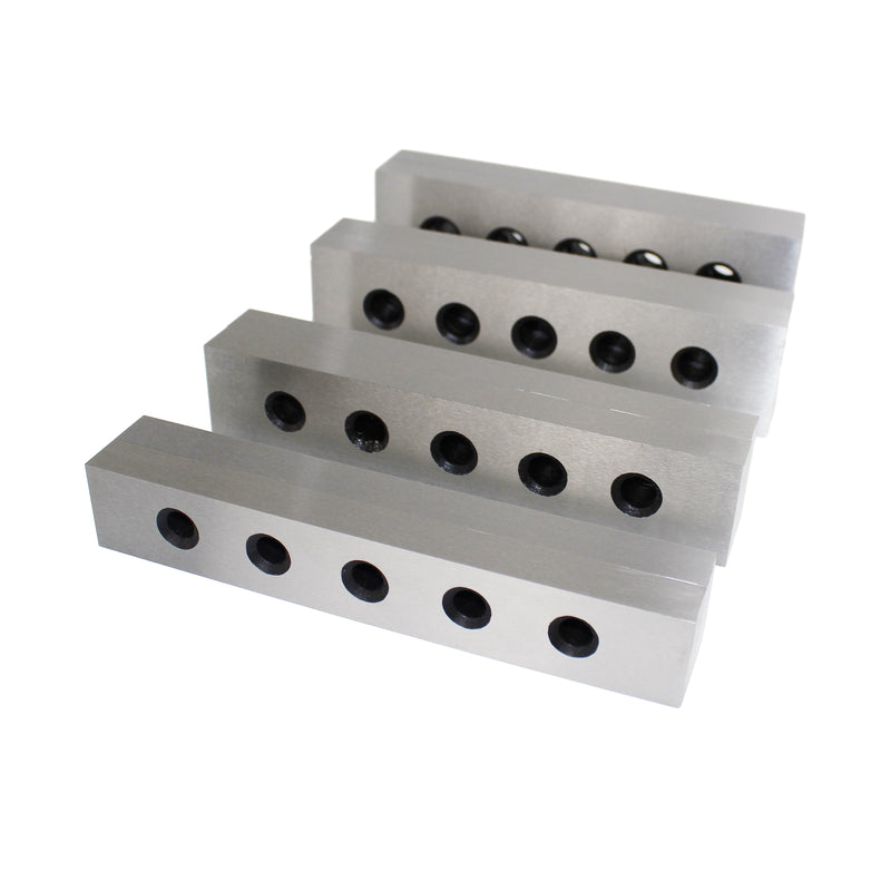 4 pair 1/2" Steel Parallel Set 10 Pair Parallels .0002" Hardened New