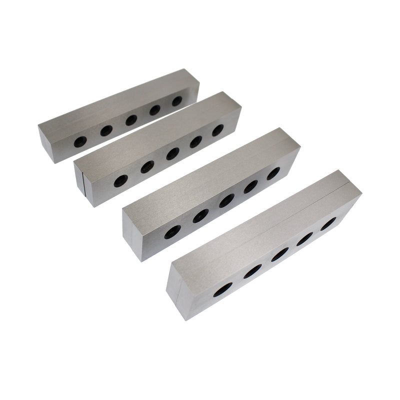 4 pair 1/2" Steel Parallel Set 10 Pair Parallels .0002" Hardened New