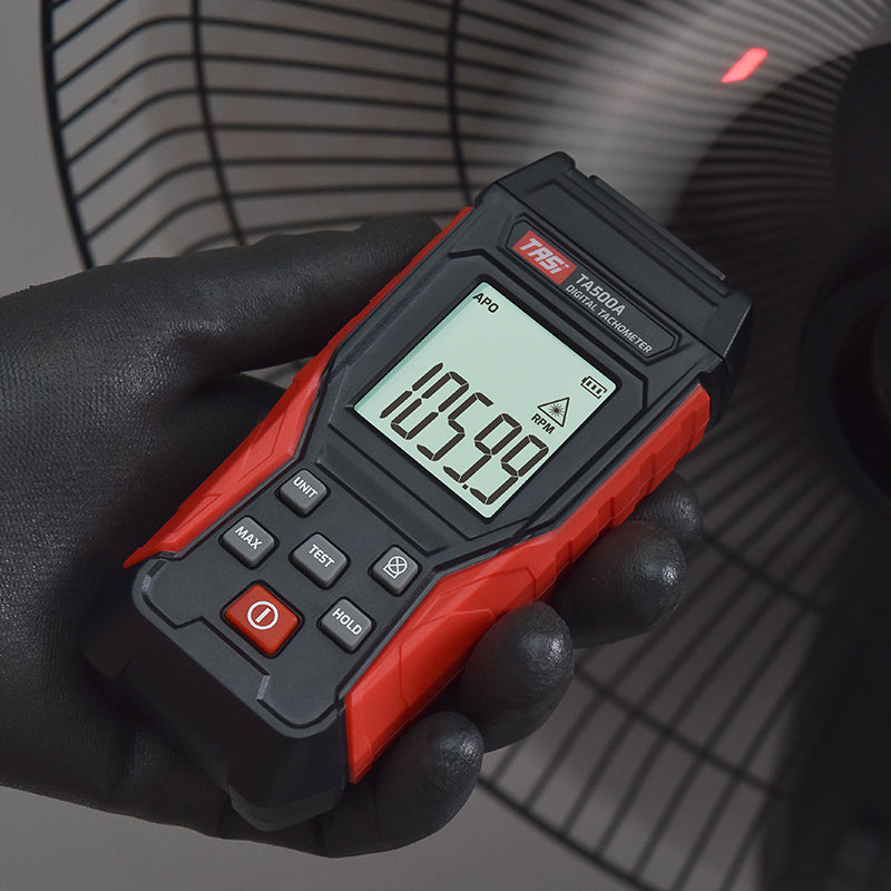 Digital Tachometer Non-Contact RPM Tach Laser Photo Sensor 3~100000RPM Accuracy RPM Gauge Marker