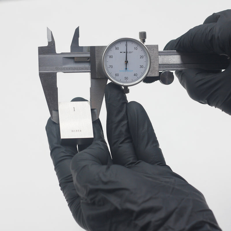 0-6" 4-Way Dial Caliper 0.001" Stainless Steel Shockproof  Measurement with Plastic Case