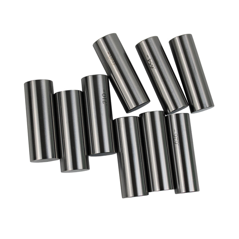 Steel Pin Gage Set Minus- 125pcs M4 .626-.750"