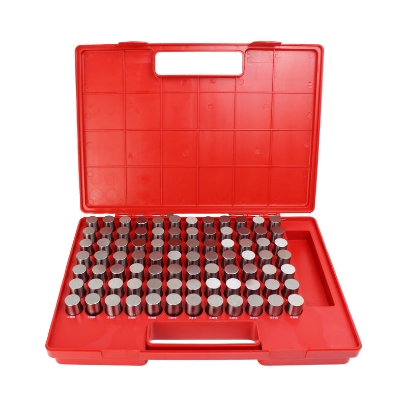 Steel Pin Gage Set Minus- 84pcs M6 .833-.916"