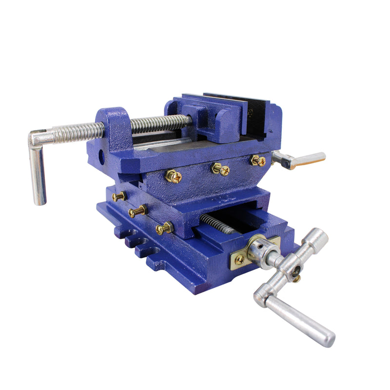 Cross Slide Vise Drill Press Metal Milling 2 Way X-Y Heavy Duty Clamp Machine
