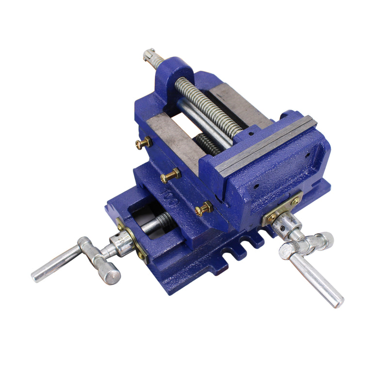 Cross Slide Vise Drill Press Metal Milling 2 Way X-Y Heavy Duty Clamp Machine