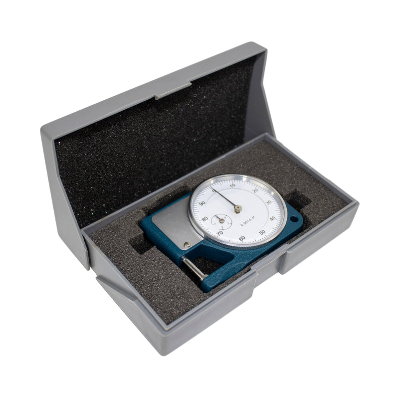 0.5 Thickness Gauge Dial Micrometer Caliper Scope Sheet Paper Mic Guage
