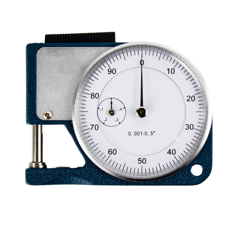 0.5 Thickness Gauge Dial Micrometer Caliper Scope Sheet Paper Mic Guage