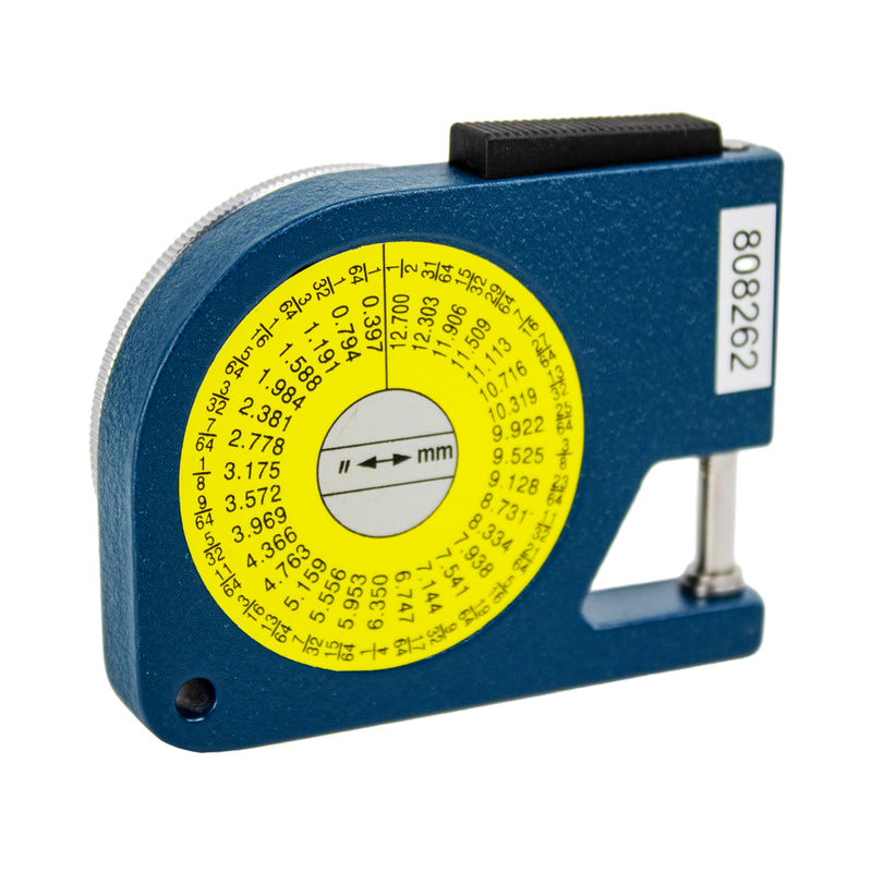 0.5 Thickness Gauge Dial Micrometer Caliper Scope Sheet Paper Mic Guage