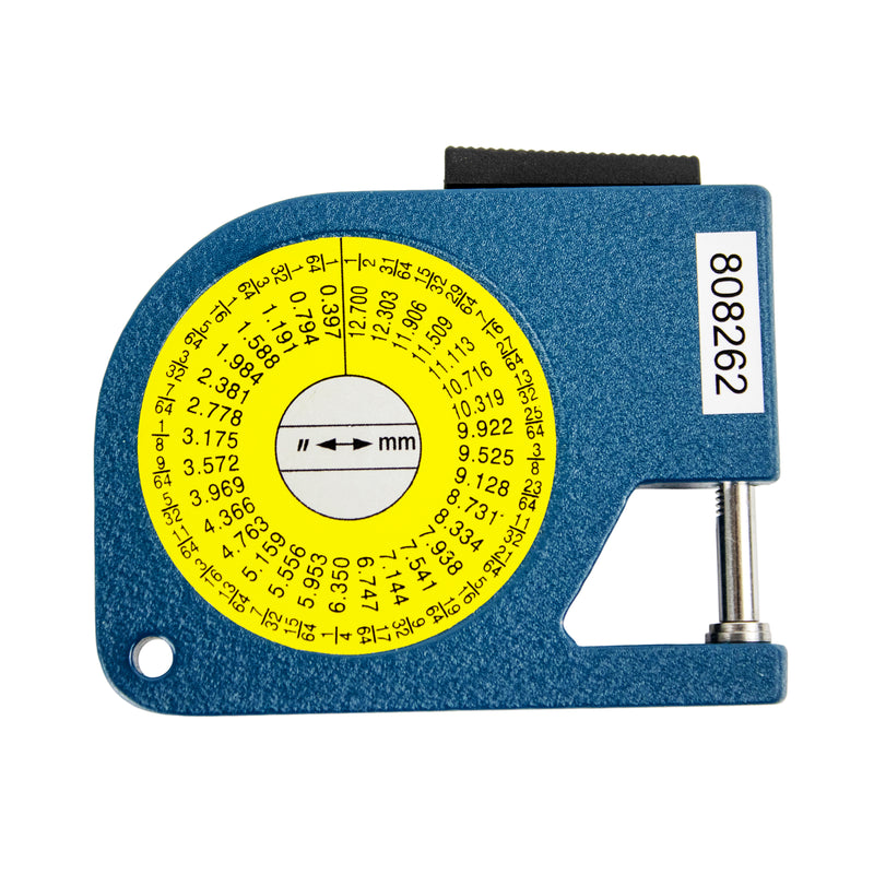 0.5 Thickness Gauge Dial Micrometer Caliper Scope Sheet Paper Mic Guage