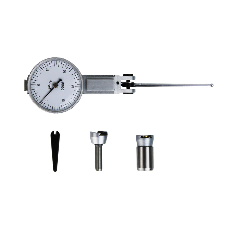 0.03" X 0.0005" Inch Dial Test Indicators. Extra Long Testing Bar 1.47"