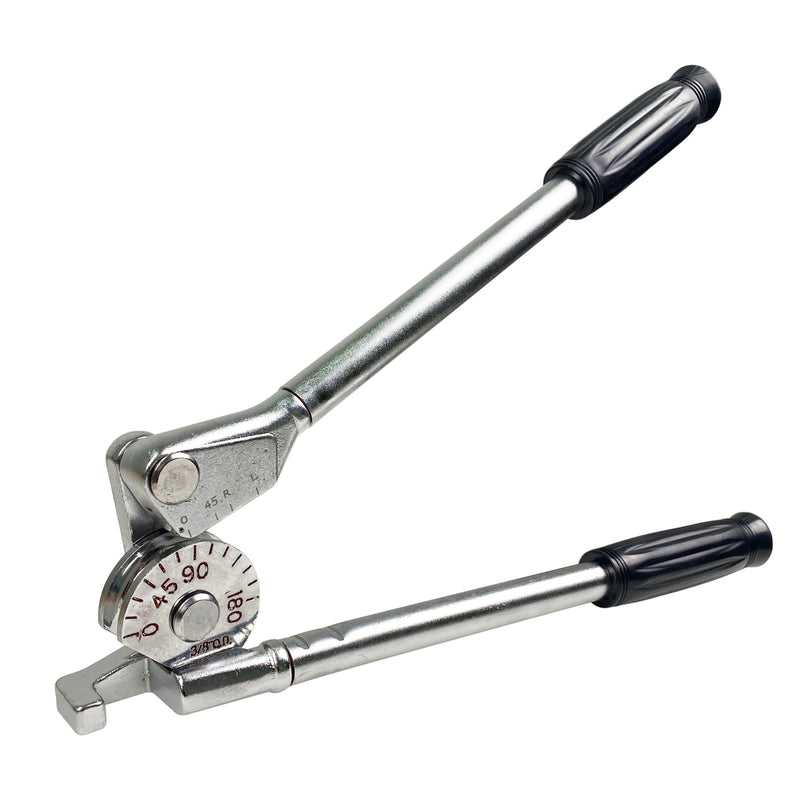 HFS(R) 3/8" OD Tubing Bender Manual Bender 180° HVAC Soft Copper Aluminum Tubes Bending Tool for Air Conditioning Refrigeration Repair