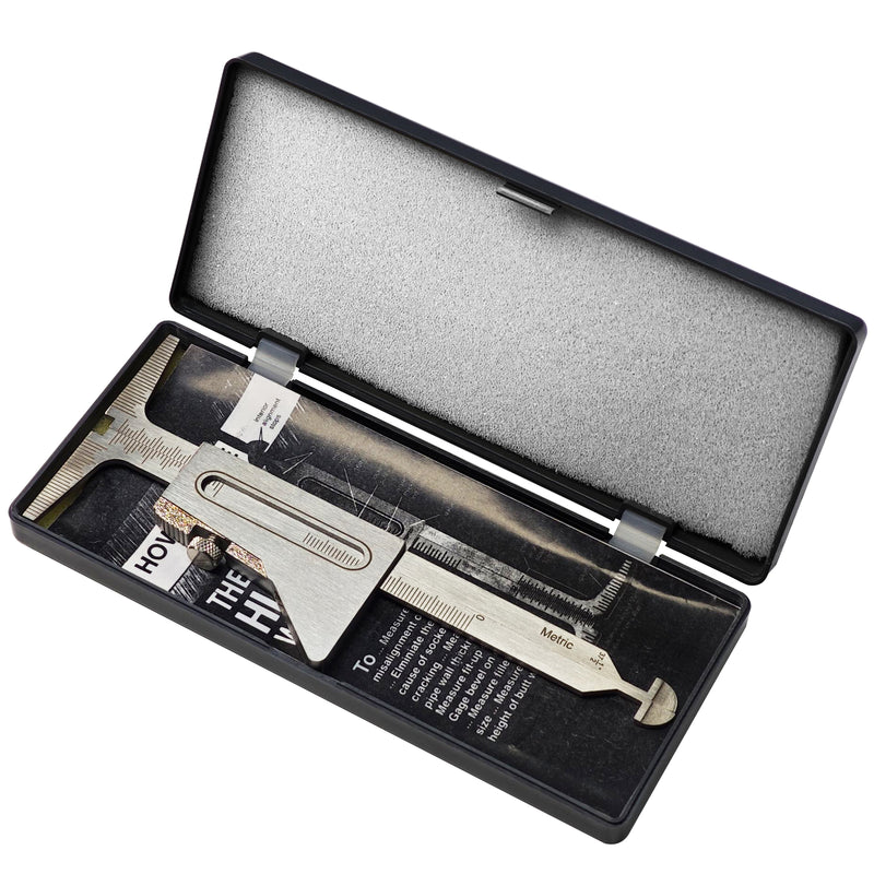 Hi Lo Welding Gauge Gage Welding Inspection Test Ulnar Metric & Inch