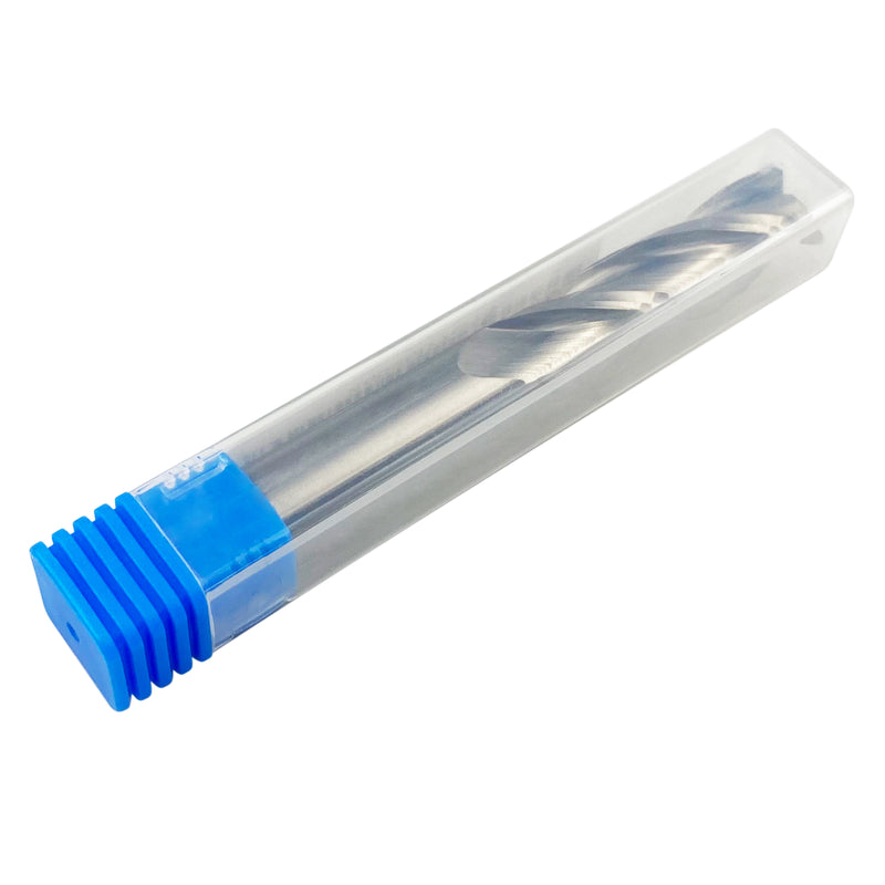 Three Flute with Spiral Bit, Up Cut Solid Carbide 1/2" Diameter 2" Length