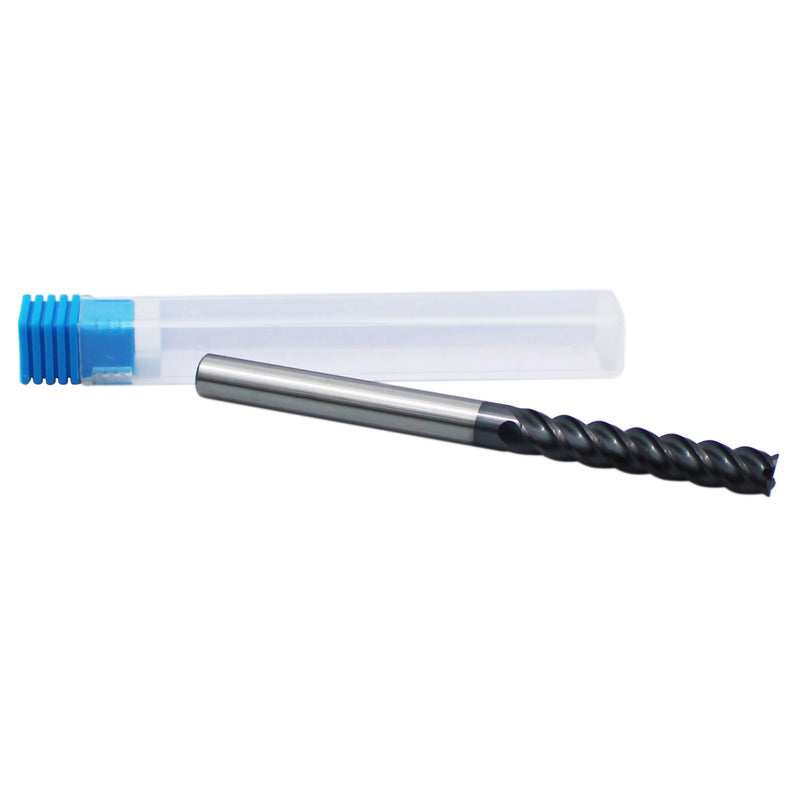 Premium Carbide End Mill, 4 Flute, 5/16" Shank, 1-5/8" Length, 5/16" Dia