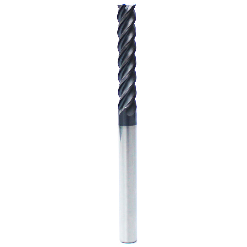 Premium Carbide End Mill, 4 Flute, 5/16" Shank, 1-5/8" Length, 5/16" Dia