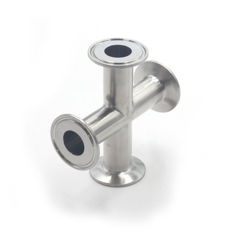 Tri Clamp 4 Way Cross 304 Stainless Steel 304