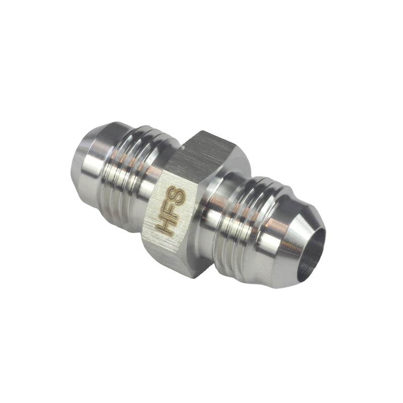 JIC Male to JIC Male Pipe Fittings Flare Tube Union Stainless Steel 304