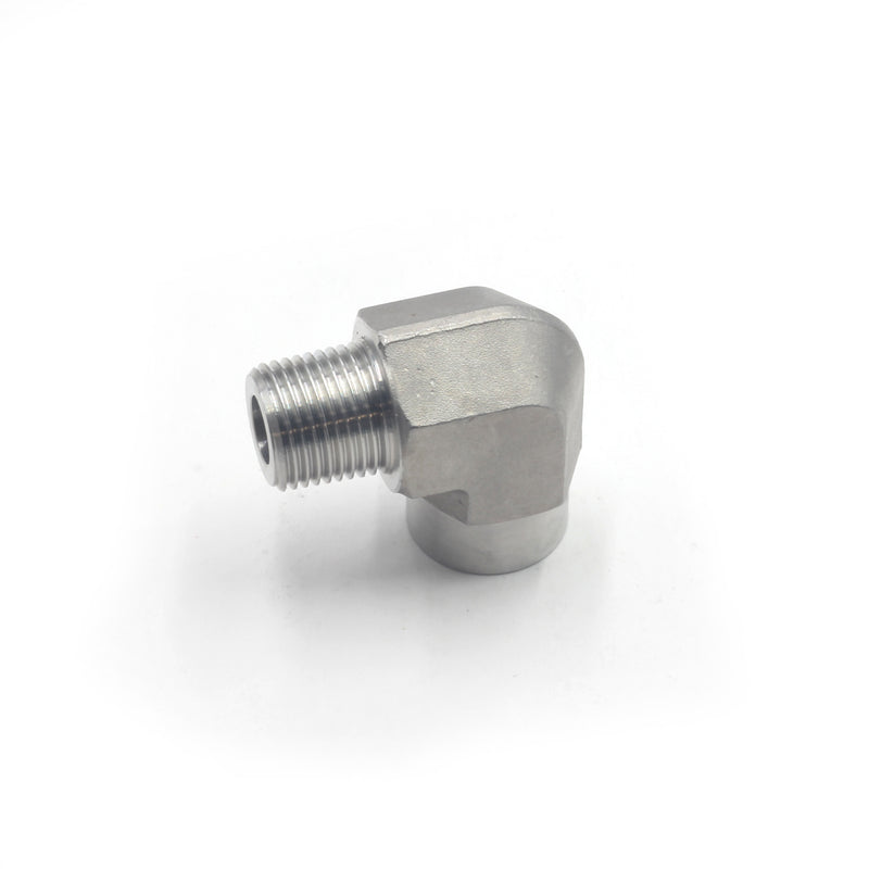1/2" Female NPT to 1/2" Male NPT Elbow 90° Flare Pipe Fitting 304 Stainless Steel