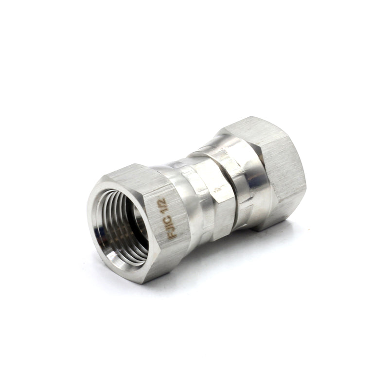 JIC Female Swivel to JIC Female Swivel Nut Union