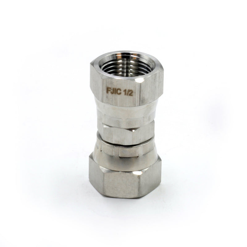 JIC Female Swivel to JIC Female Swivel Nut Union