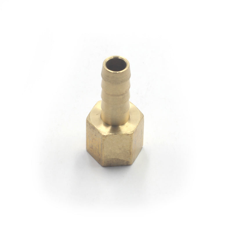 Barb to Female Flare Straight Adapter, Barb x FSAE 3/8 x 3/8 in