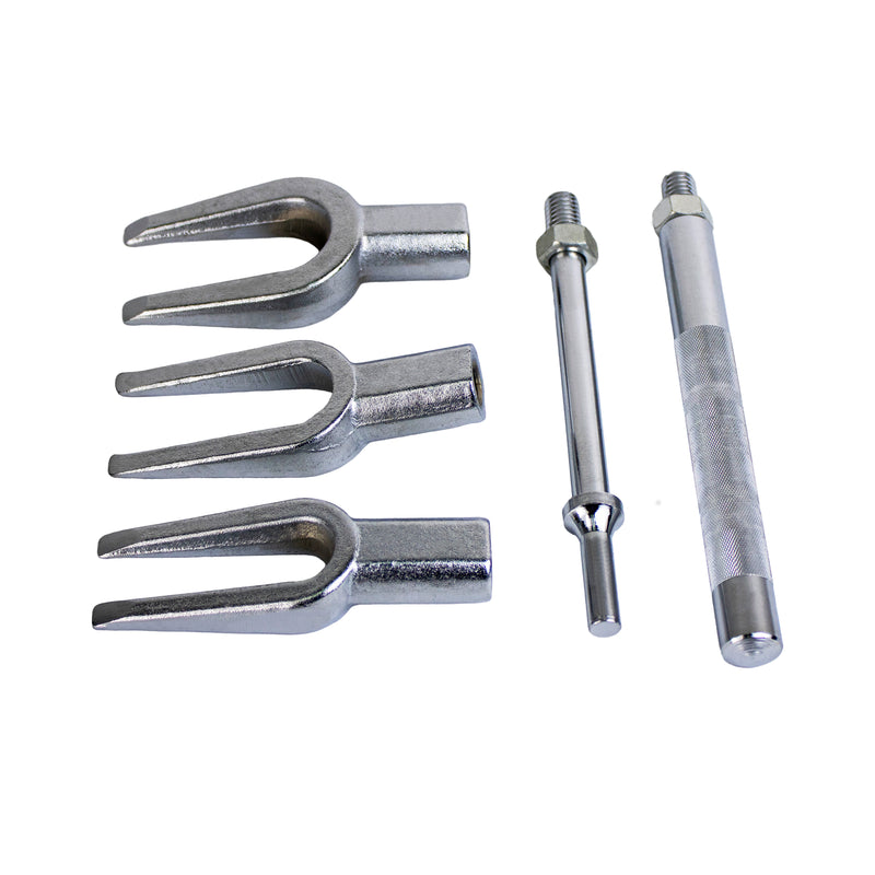 5 Piece Ball Joint Tie Rod Pitman Arm Tool Kit and Pickle Fork Tool Ball Joint Fork Press Kit