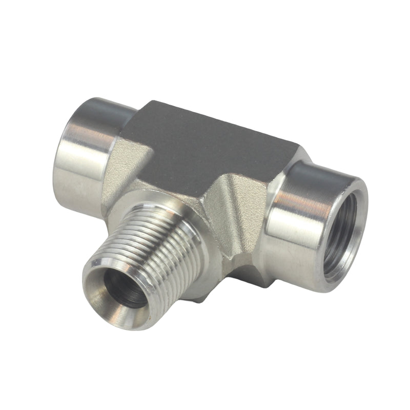 FORGED Pipe Fitting Street Tee FNPT x MNPT x FNPT Stainless Steel 304