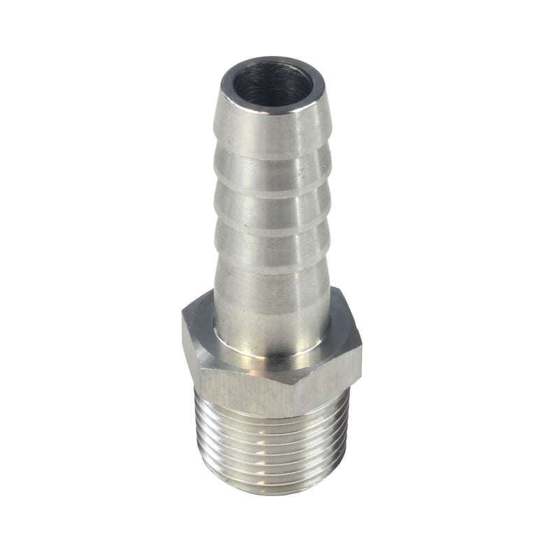 Hose Barb to Male NPT Pipe Straight Adapter