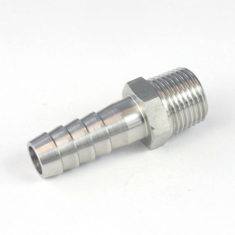 Hose Barb to Male NPT Pipe Straight Adapter