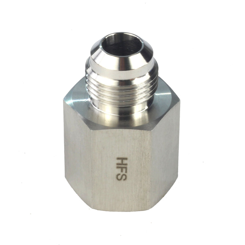 Female NPT to Male SAE Reducer Adapter - Multiple Sizes Stainless Steel 304