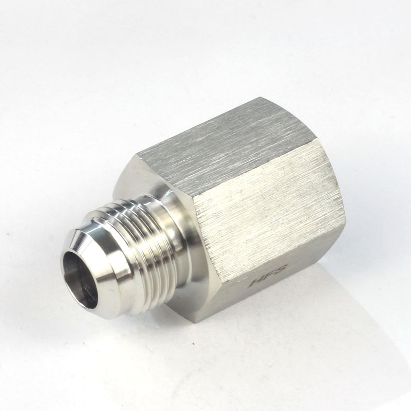 Female NPT to Male SAE Reducer Adapter - Multiple Sizes Stainless Steel 304