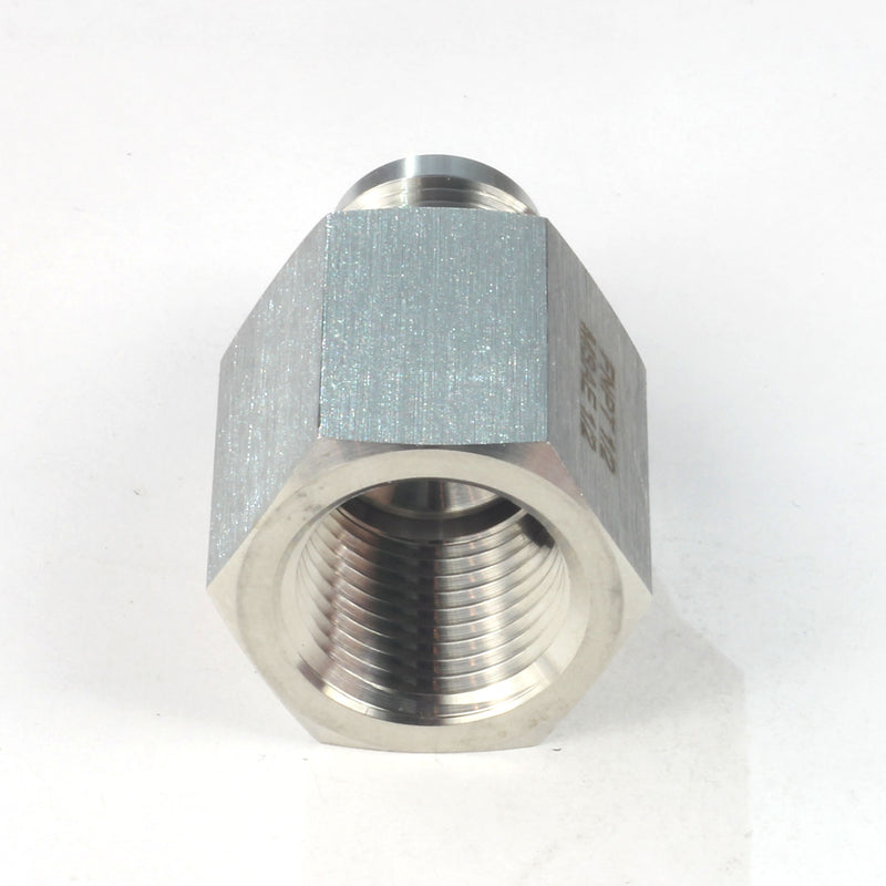 Female NPT to Male SAE Reducer Adapter - Multiple Sizes Stainless Steel 304