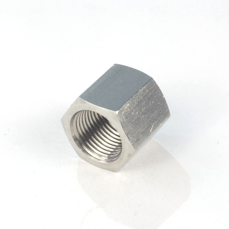NPT Female End Cap Pipe Fitting Hex Head Stainless Steel 304