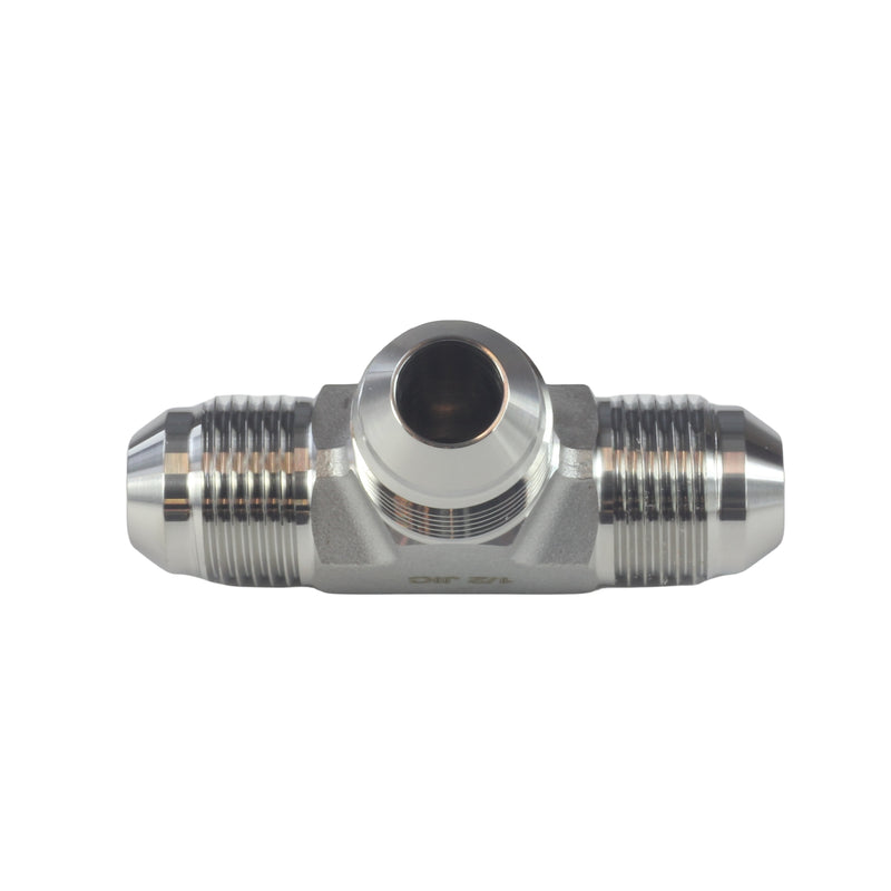 Male JIC 3 Way Tee Fittings Stainless Steel 304
