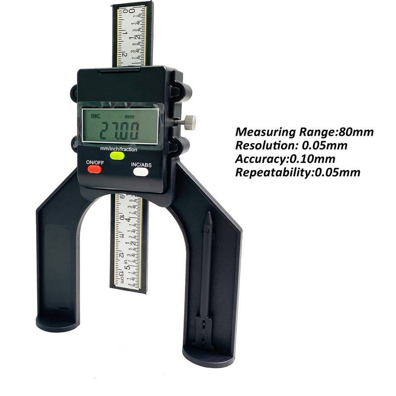 3" Mini Digital Height Gauge Depth Gauge