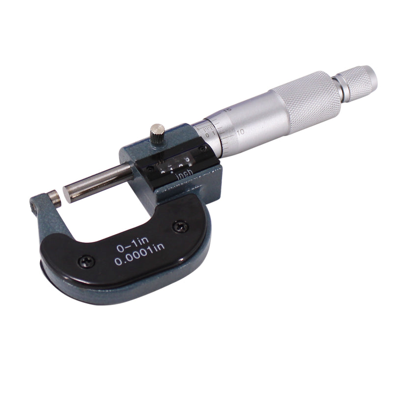 1" Digital Outside Micrometer Digit Counter Carbide Tips 0.0001"