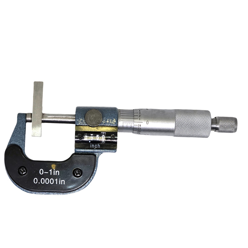 1" Digital Outside Micrometer Digit Counter Carbide Tips 0.0001"