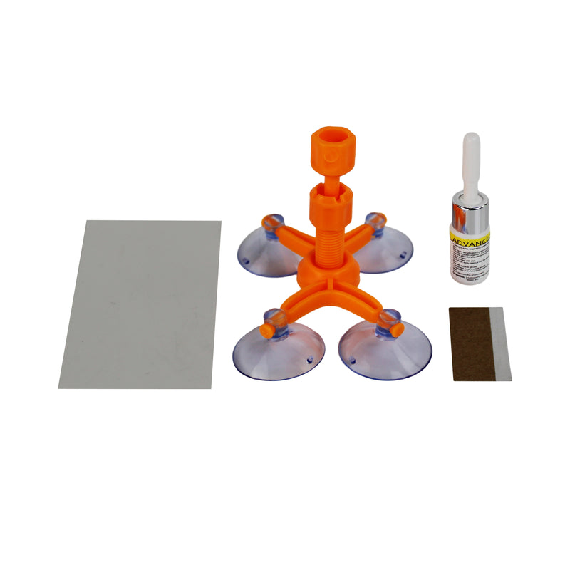 Professional Quality DIY Car Windshield Repair Kit with Windshield Repair Resin for Fixing Auto Glass Windshield Crack Chip Scratch