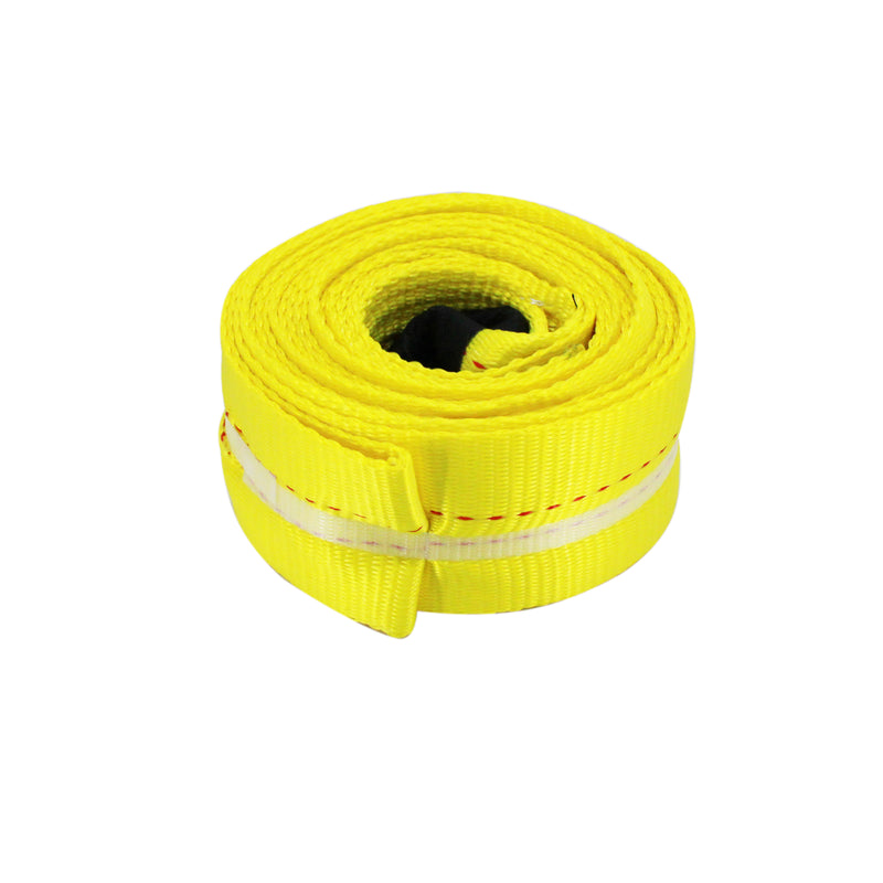 3 Inch, 30Ft Tow Strap, 30,000 Pound Capacity with Reusable Storage Strap