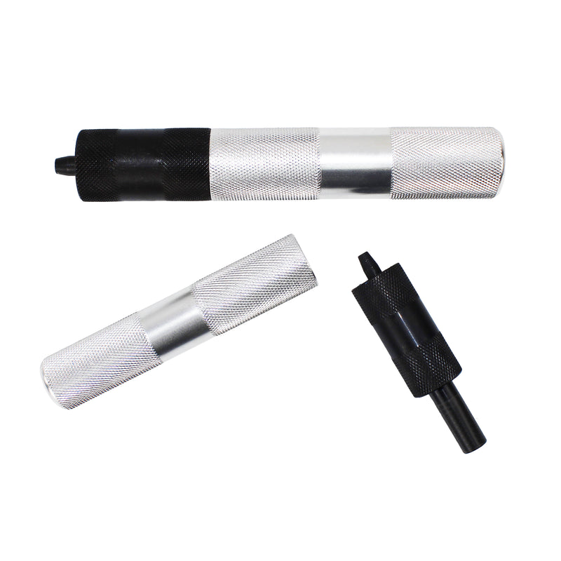 Valve Spring Compressor Tool Kit with Valve Lapping Tools, Fitting Valve retainers 0.2" to 0.3" and 0.3" to 0.4"